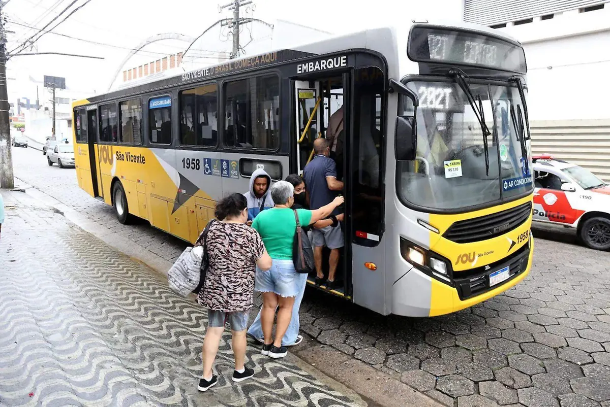 Aumento da tarifa de ônibus em São Vicente confirmado para 2025