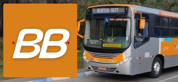 Logo e ônibus da BB Transporte e Turismo Jandira