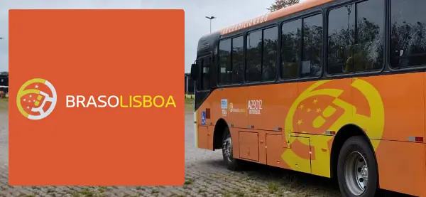 Logo e ônibus da Braso Lisboa