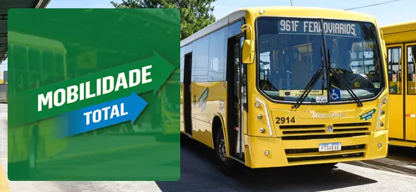 Logo e ônibus da Jundiaí