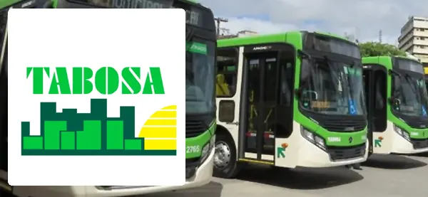 Logo e ônibus da Tabosa